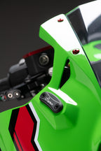 LighTech Pair Mirror Block-Off Plates for Kawasaki ZX10R 2011â€“2015