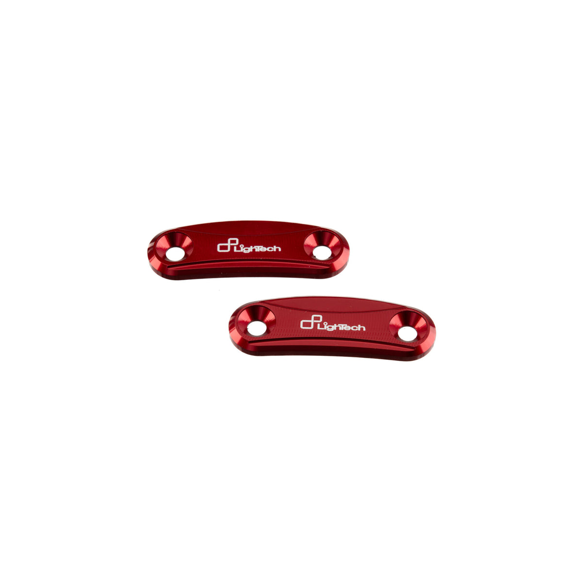 LighTech Pair Mirror Block-Off Plates for Kawasaki ZX10R 2011â€“2015