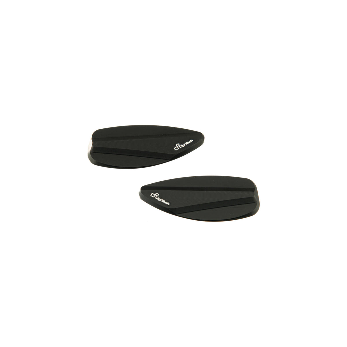 LighTech Pair Mirror Block-Off Plates for MV Agusta F3 675 2012–2025 / MV Agusta F3 800 2012–2025