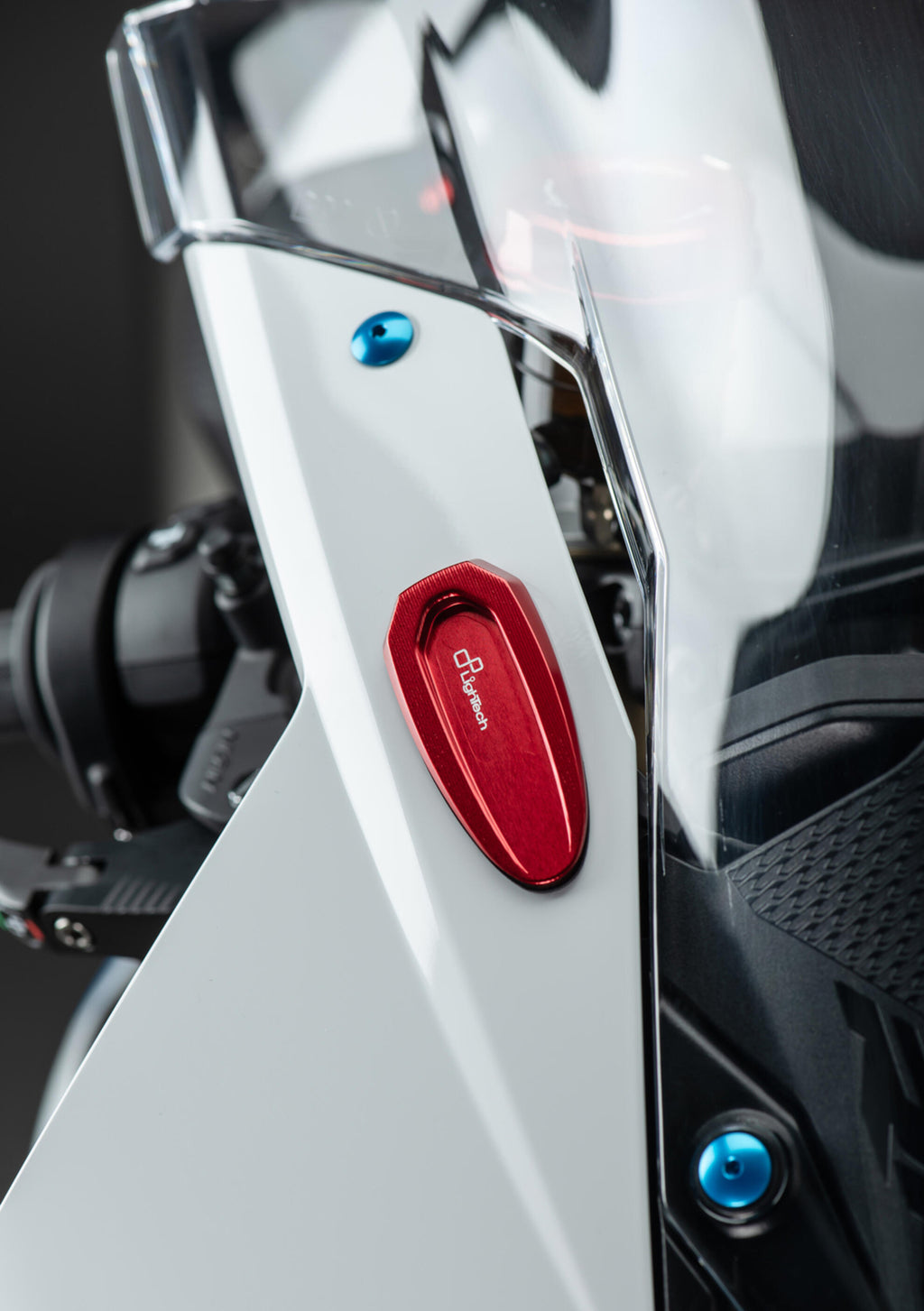 LighTech Pair Mirrors Block-Off Plates for BMW S 1000 RR 2019â€“2026