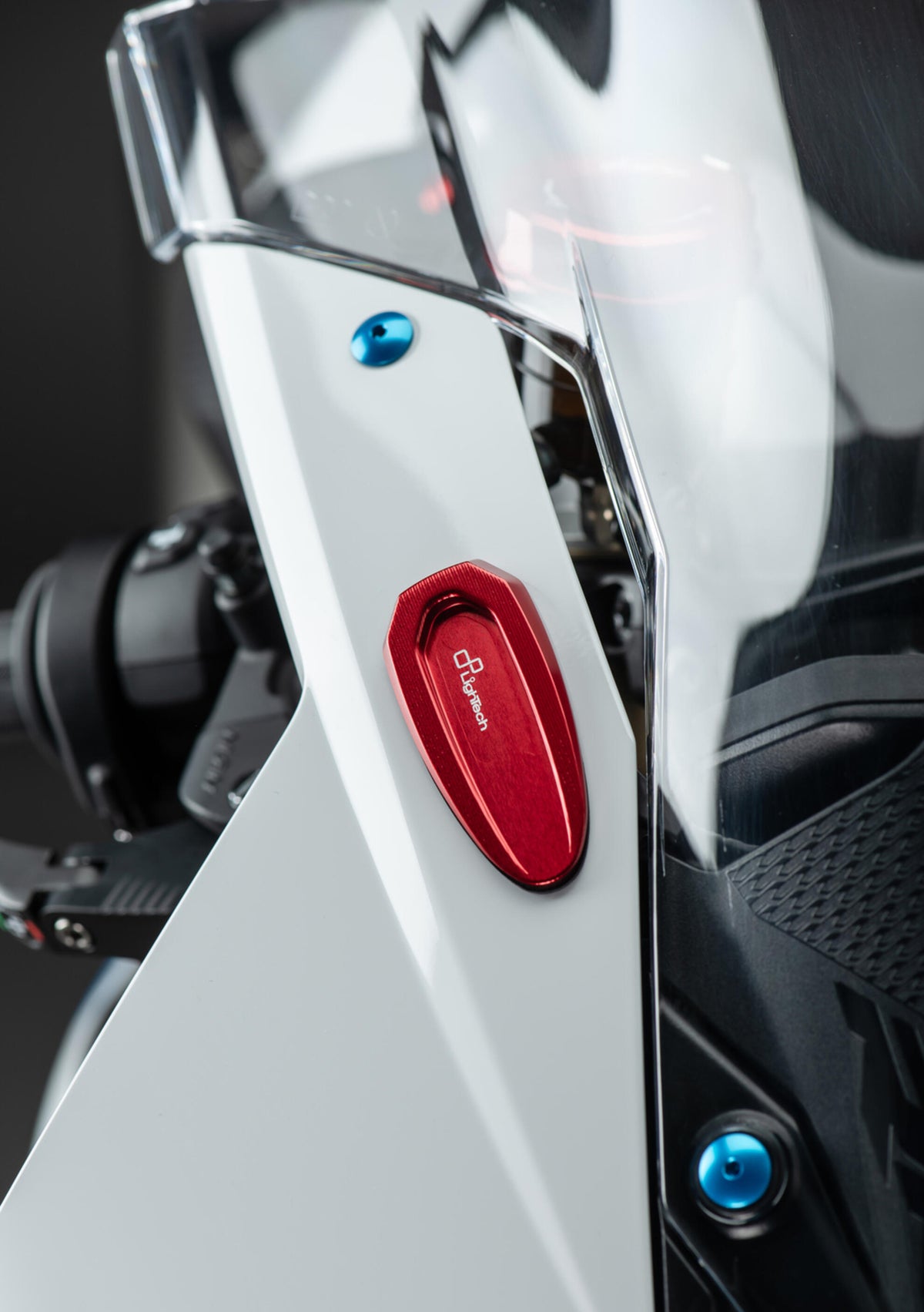 LighTech Pair Mirrors Block-Off Plates for BMW S 1000 RR 2019â€“2026