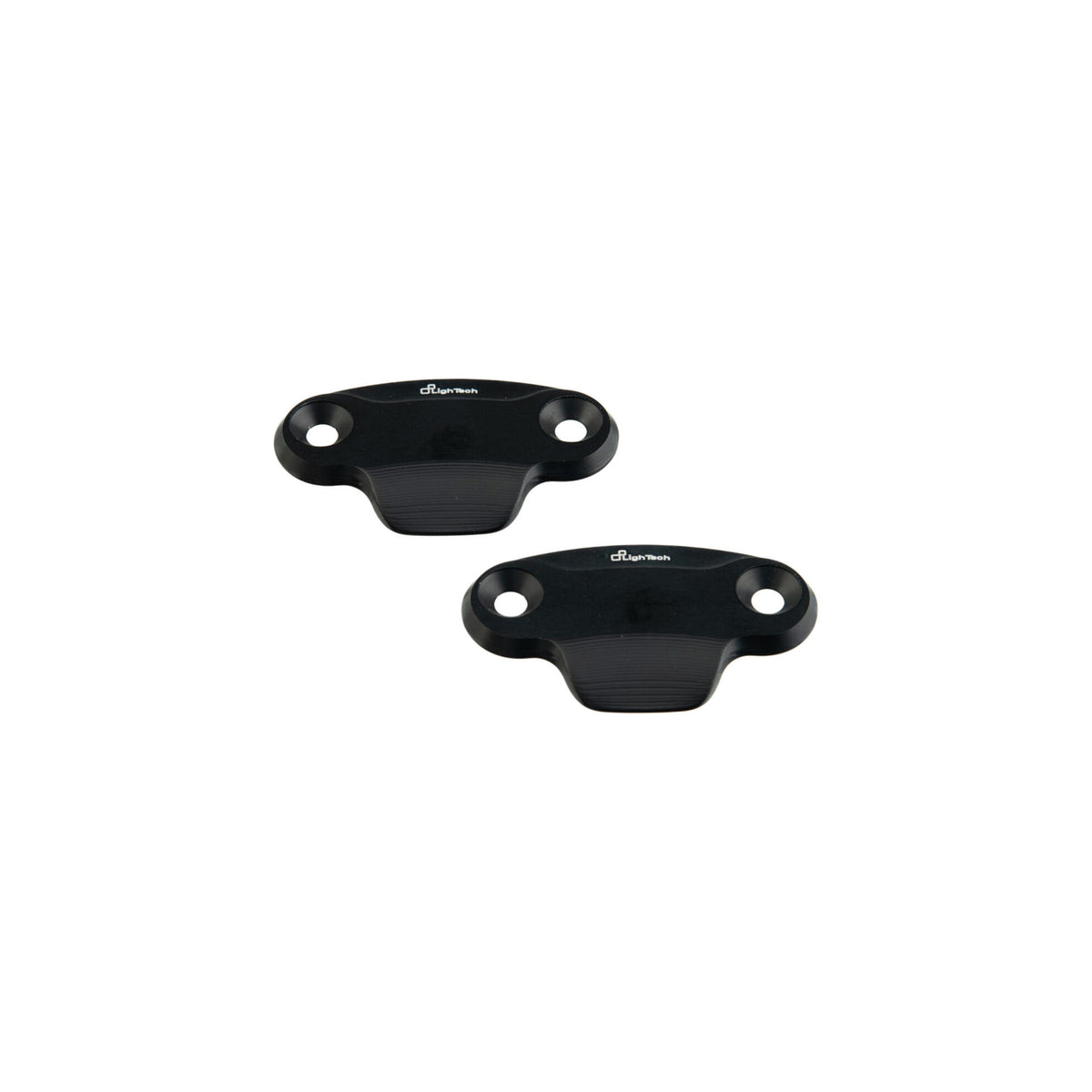 LighTech Pair Mirror Block-Off Plates for Kawasaki ZX10R 2021–2025