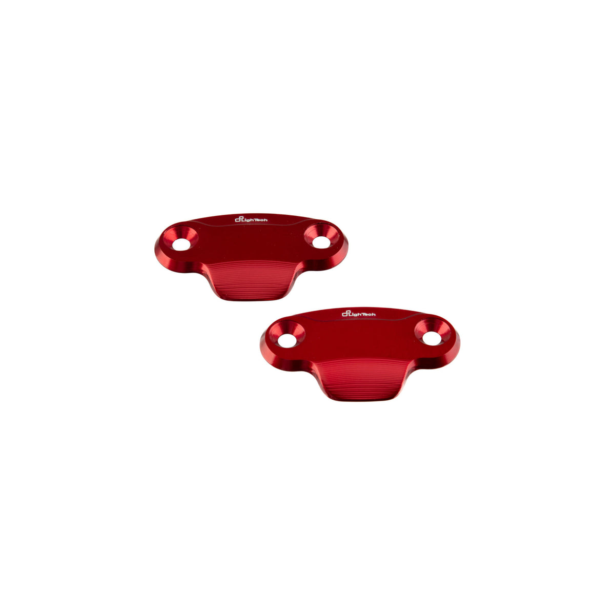 LighTech Pair Mirror Block-Off Plates for Kawasaki ZX10R 2021–2025