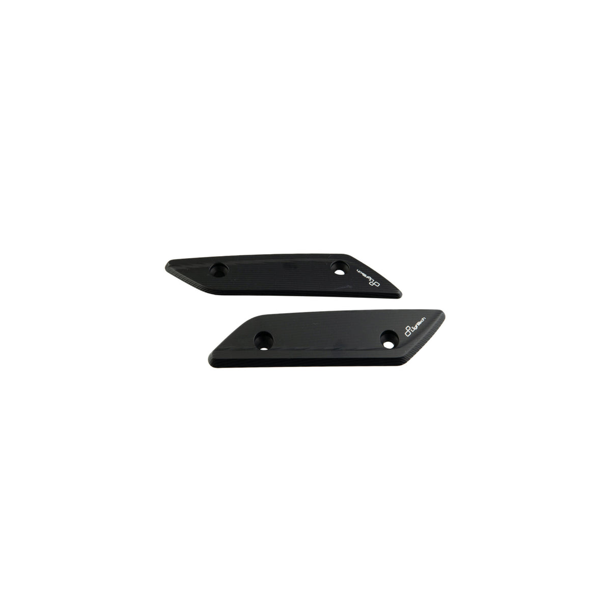 LighTech Pair Mirror Block-Off Plates for Yamaha TMAX 560 2022â€“2024