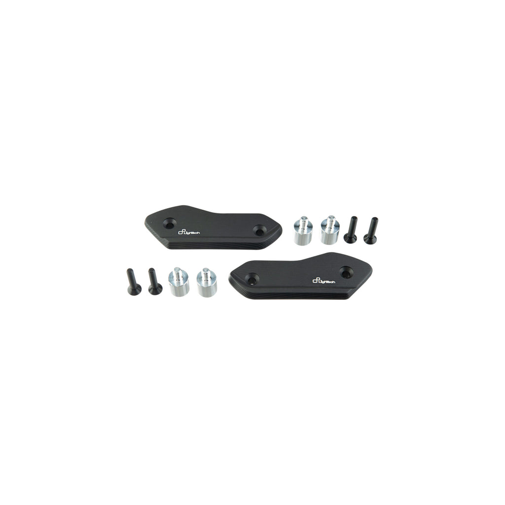 LighTech Pair Mirror Block-Off Plates for Yamaha T MAX TECH MAX 2025 / Yamaha TMAX 560 2025â€“2026