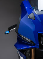 LighTech Pair Mirror Block-Off Plates for Yamaha R9 2025â€“2026