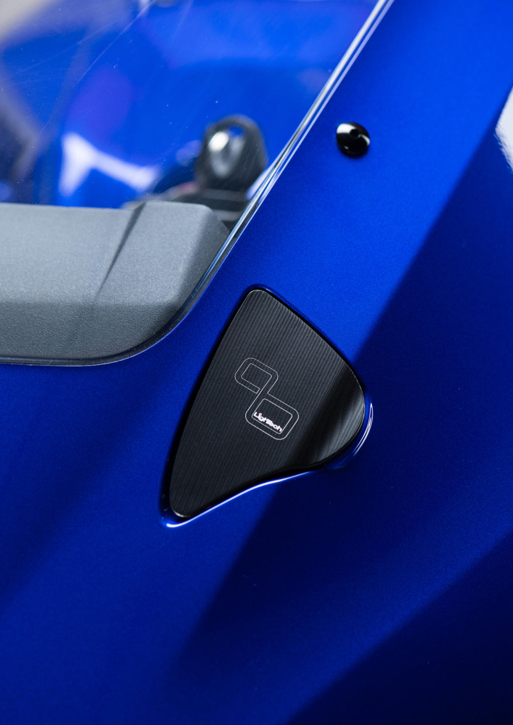 LighTech Pair Mirror Block-Off Plates for Yamaha R9 2025â€“2026