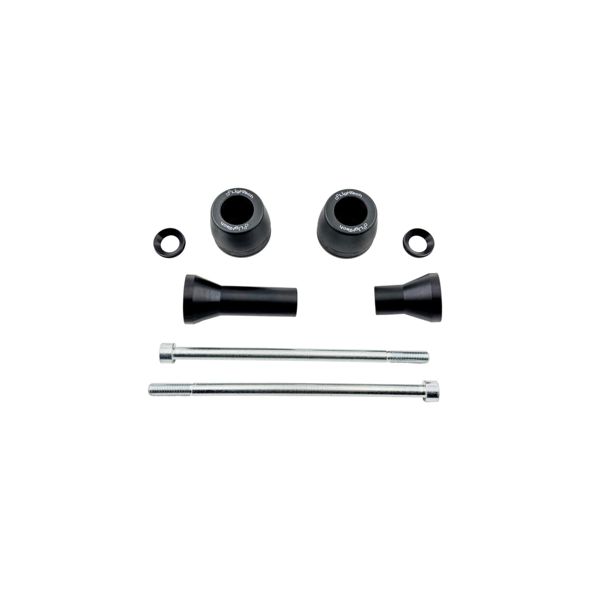 LighTech Shock-Absorbing Frame Sliders Kit for Benelli for Benelli LEONCINO 500 2018–2021