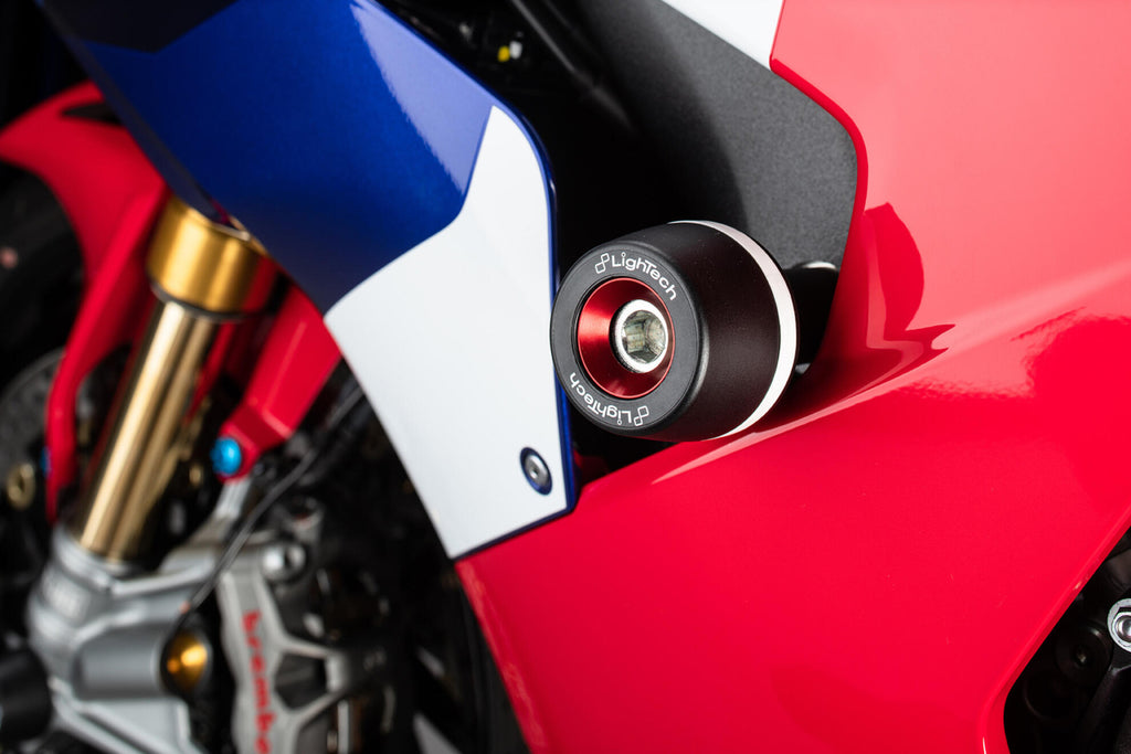 LighTech Shock-Absorbing Frame Sliders Kit for Honda CBR1000RR R SP 2020–2024 / Honda CBR1000RR R 2020–2024