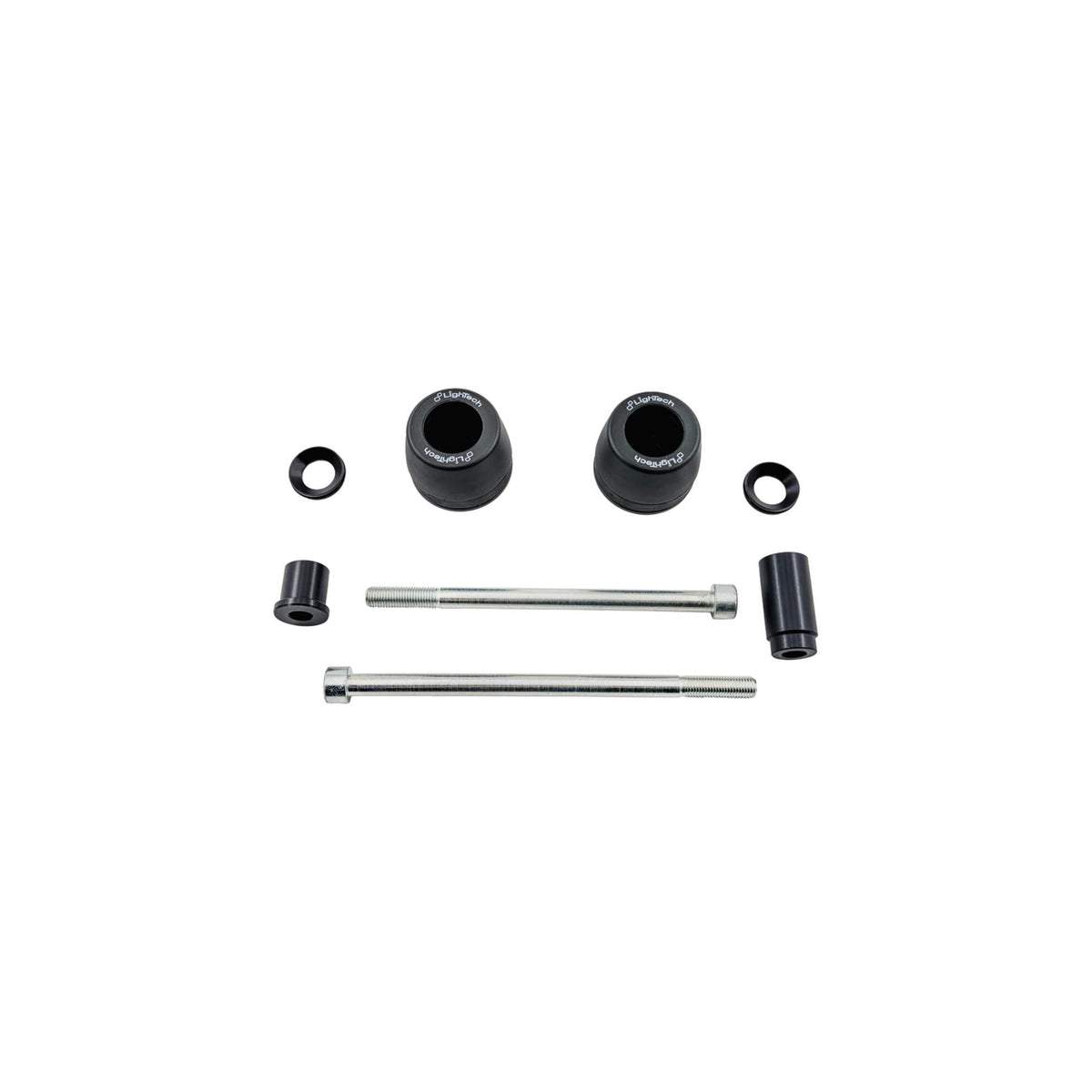LighTech Shock-Absorbing Frame Sliders Kit for Kawasaki Z650 2017–2021