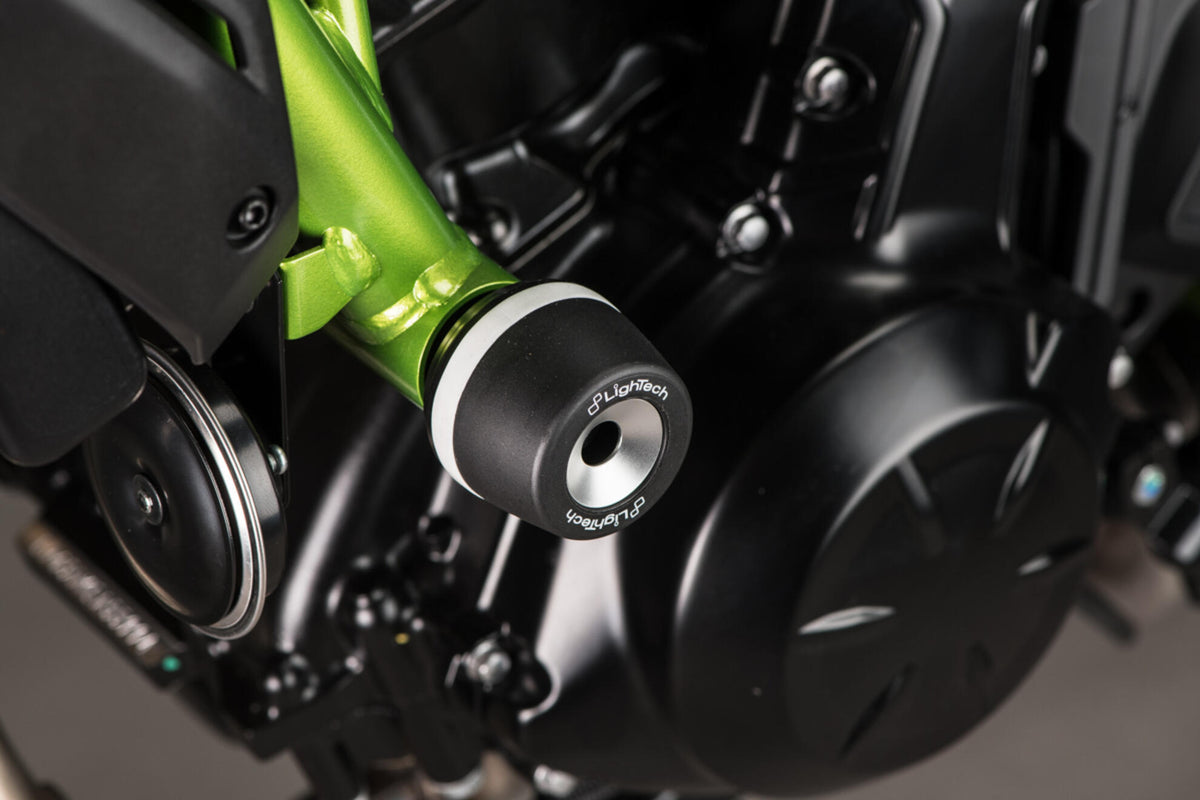 LighTech Shock-Absorbing Frame Sliders Kit for Kawasaki Z650 2022–2025