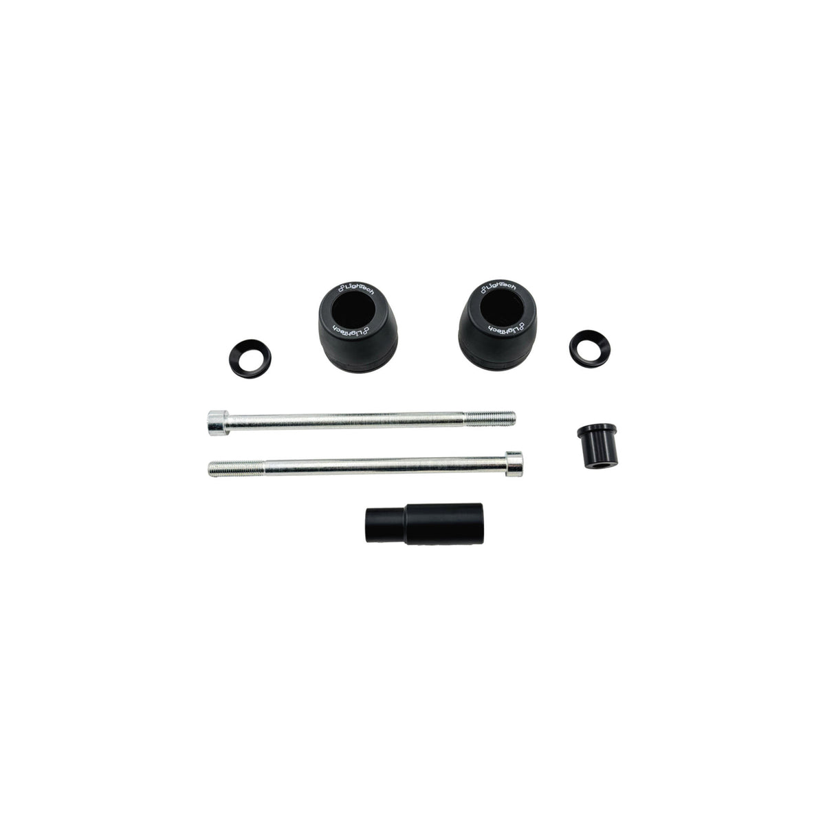 LighTech Shock-Absorbing Frame Sliders Kit for Kawasaki Z650 2022–2025