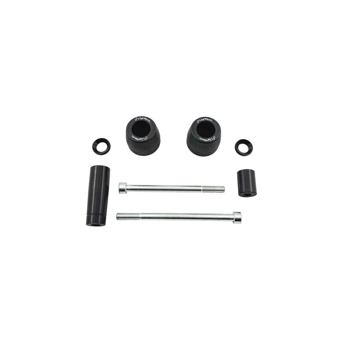 LighTech Shock-Absorbing Frame Sliders Kit for Kawasaki ZX4RR 2024–2025