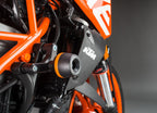 LighTech Shock-Absorbing Frame Sliders Kit for KTM DUKE 125 2017–2021 / KTM DUKE 390 2017–2022