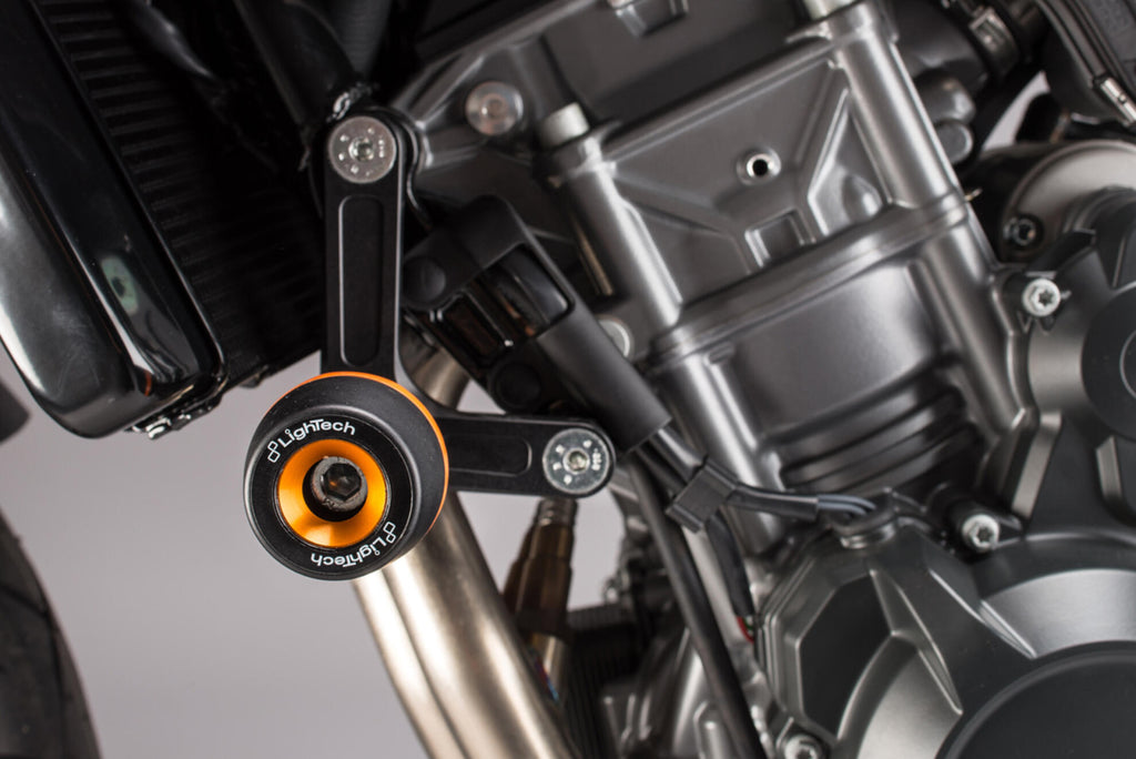 LighTech Shock-Absorbing Frame Sliders Kit for KTM Multiple Models