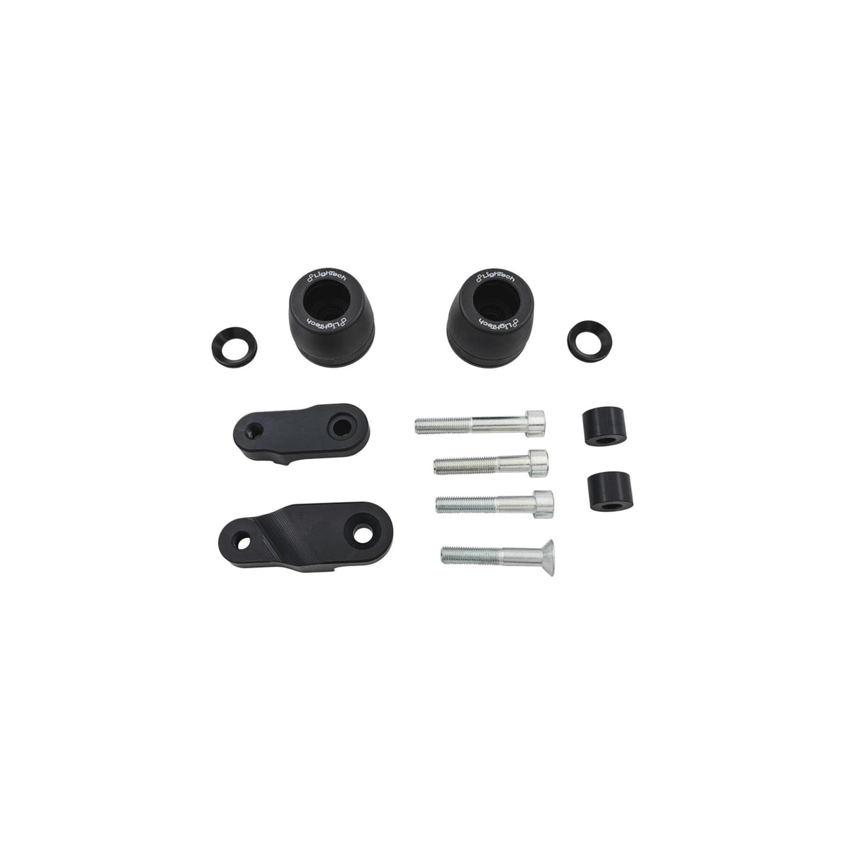 LighTech Shock-Absorbing Frame Sliders Kit for Suzuki GSX R1000 2017–2024 / Suzuki GSX R1000R 2017–2022