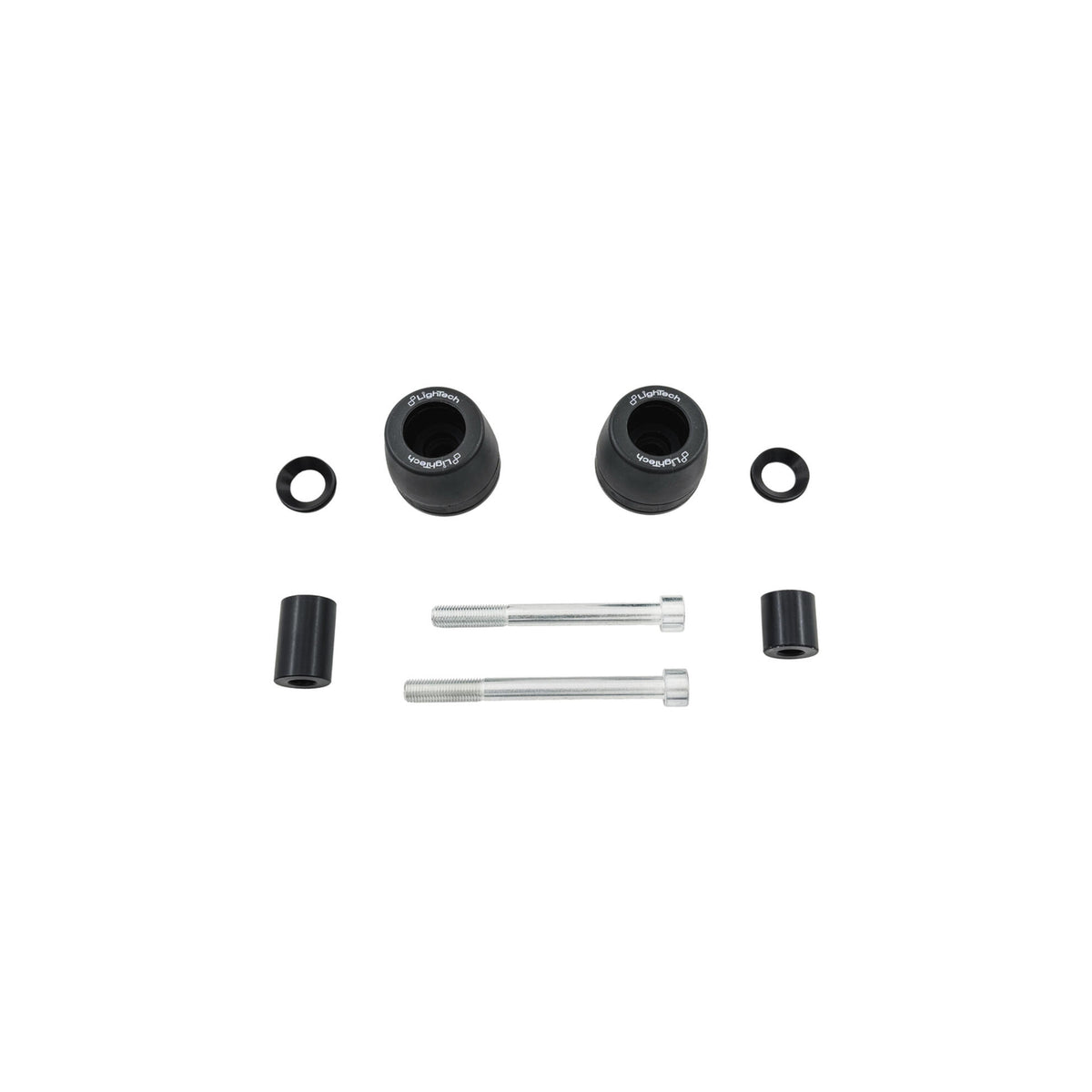 LighTech Shock-Absorbing Frame Sliders Kit for Triumph STREET TRIPLE 675 R 2007–2010 / Triumph STREET TRIPLE 675 2007–2010