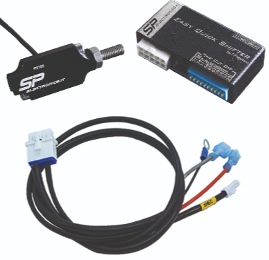 Quick Shifter EQS CDI Kit with PULL sensor for twin-cylinder Carburetor 2T/4T engine - SP Electronics