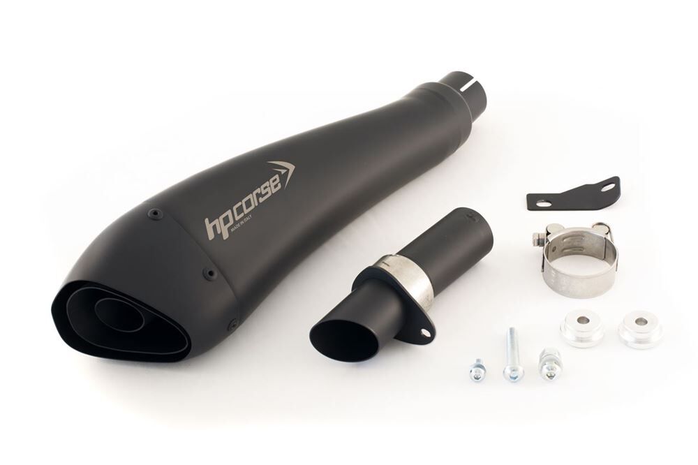 HP Corse Hydroform Black Exhaust for Suzuki GSX-R 1000 2005-2006 - HP Corse