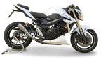 HP Corse Hydroform Satin Exhaust for Suzuki GSR 750 2011-2016 - HP Corse