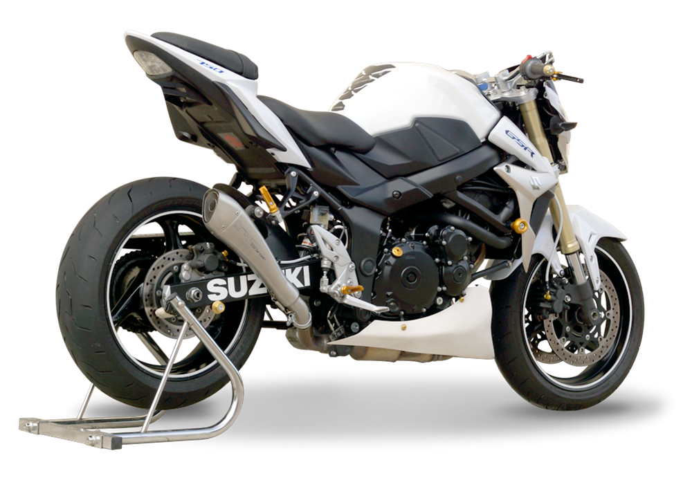 HP Corse Hydroform Satin Exhaust for Suzuki GSR 750 2011-2016 - HP Corse