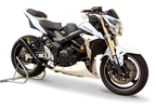 HP Corse Hydroform Black Exhaust for Suzuki GSR 750 2011-2016 - HP Corse