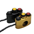 Handlebar switch 3 buttons right/left standard - STM Italy