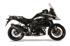 HP Corse SPS Carbon Black Exhaust for Suzuki V-Strom 1000 2017-2019 - HP Corse