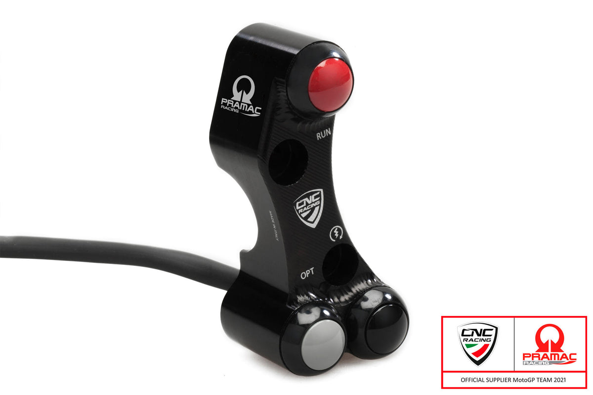 CNC Racing Right handlebar switch Pramac Racing Lim. Ed – Brembo billet CNC and forged brake master cylinder - CNC Racing