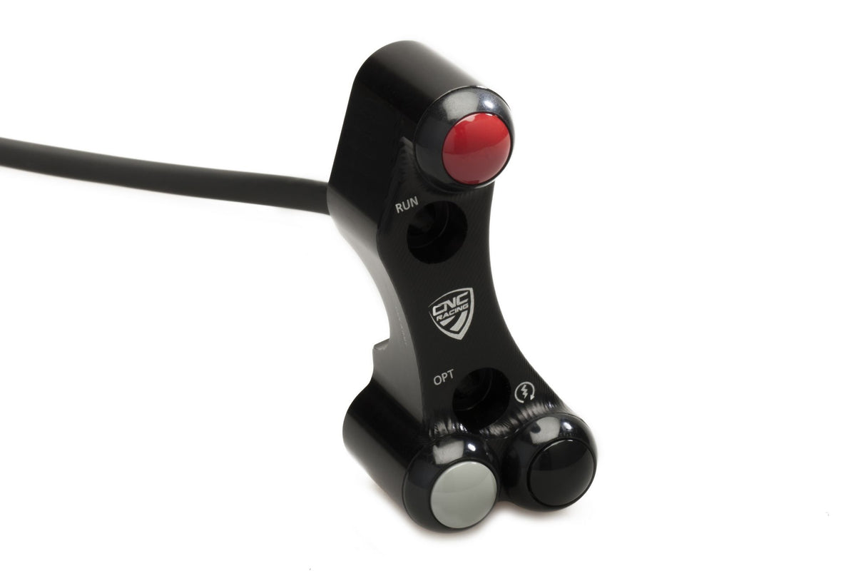 CNC Racing Right handlebar switch – OEM and RCS Brembo brake master cylinder - CNC Racing