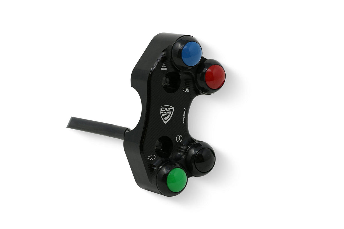 CNC Racing Right handlebar switch Ducati – OEM and RCS Brembo brake master cylinder - CNC Racing