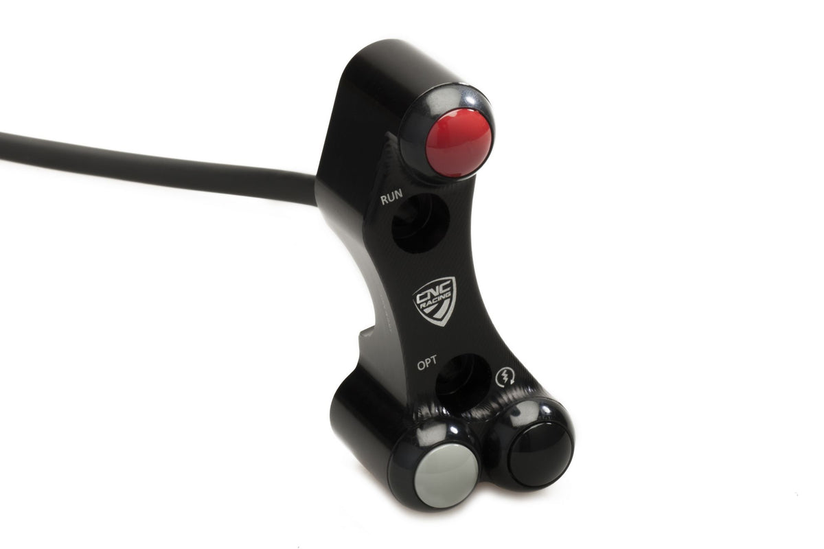 CNC Racing Right Handlebar Switch – OEM and RCS Brembo Brake Master Cylinder for MV Agusta - CNC Racing