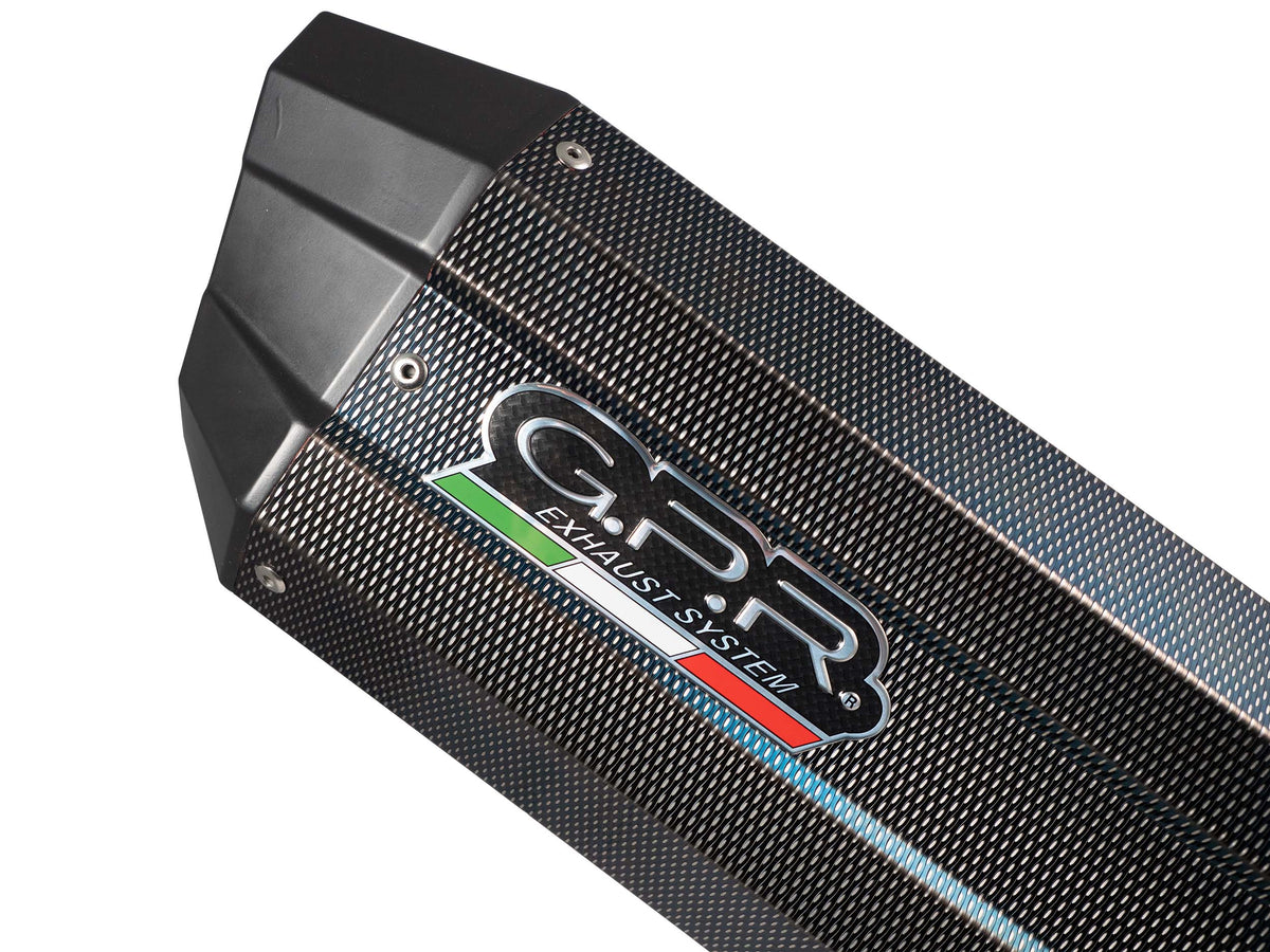 GPR exhaust Bmw R 1250 R -Rs 2021-2024, Sonic Poppy, Homologated legal slip-on exhaust including removable db killer and link pipe - GPR Exhausts