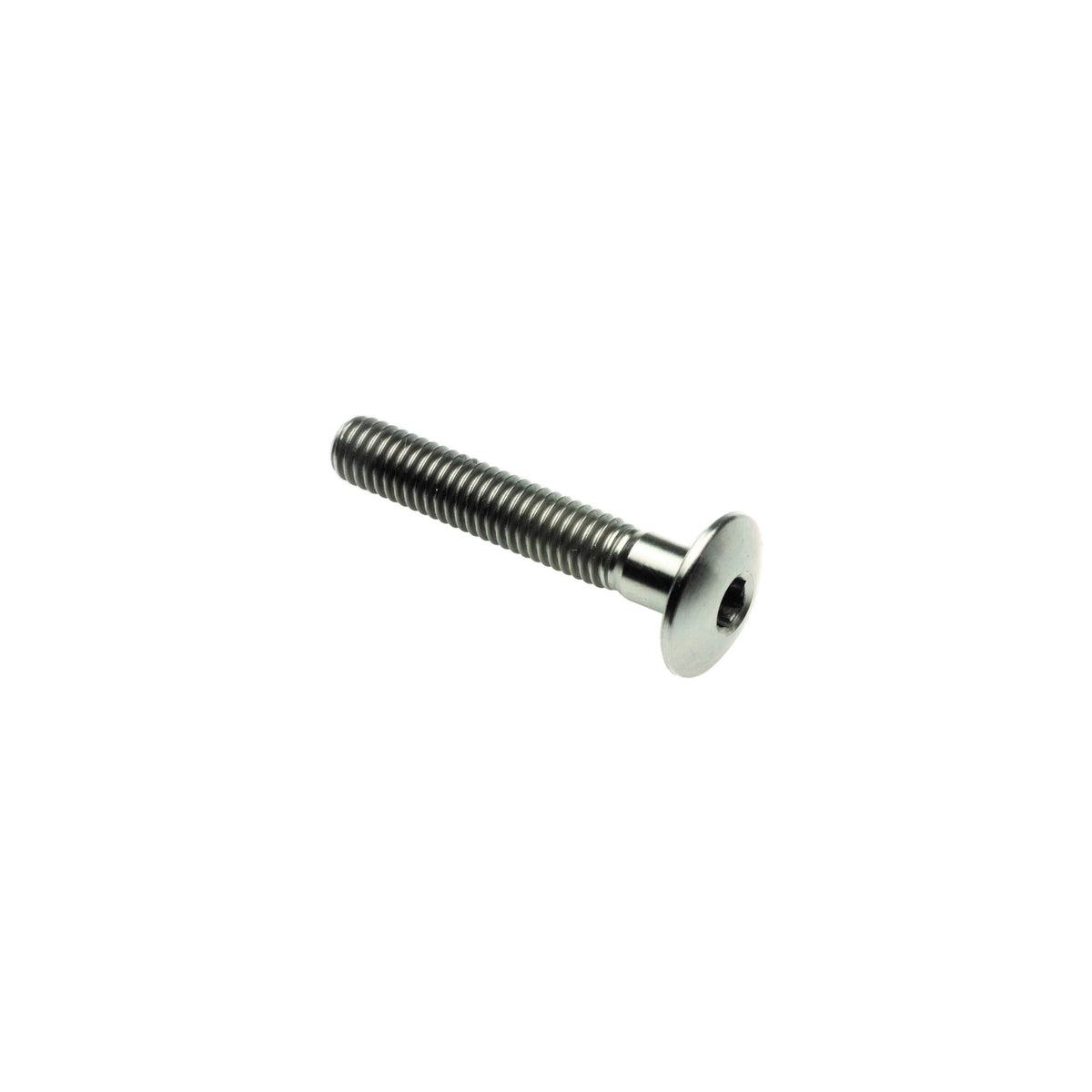 LighTech Button Head Tit. G.5 Cl 002 M8 L. 25 Head Ø16 Titanium 6al4v Gr.5