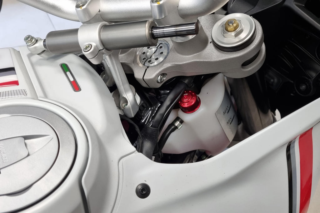 CNC Racing Tank Cap Expansion Tank Radiator for Ducati - CNC Racing image 4