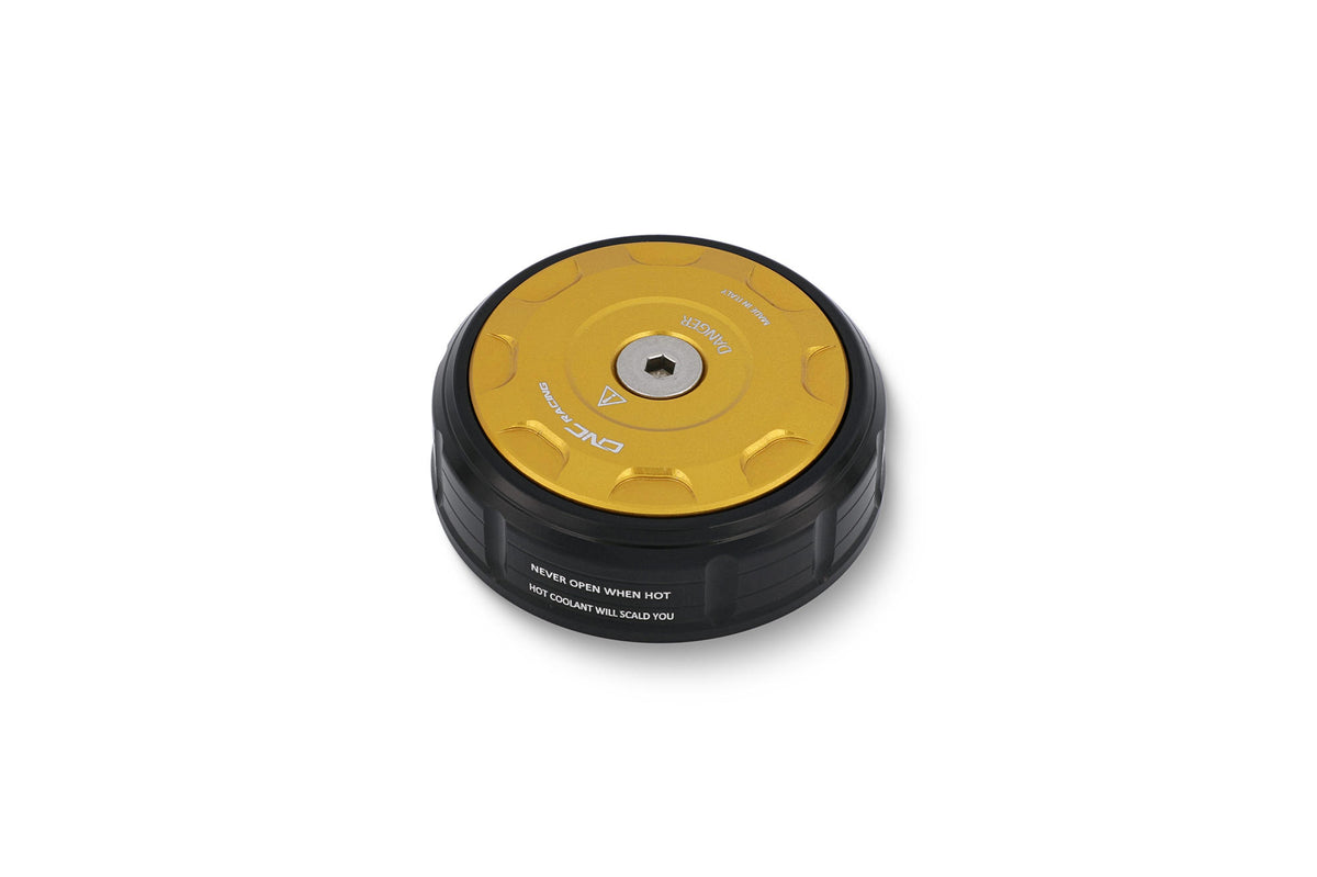 CNC Racing Radiator cap cover Ducati BICOLOR