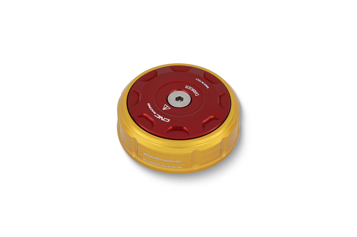 CNC Racing Radiator cap cover Ducati BICOLOR
