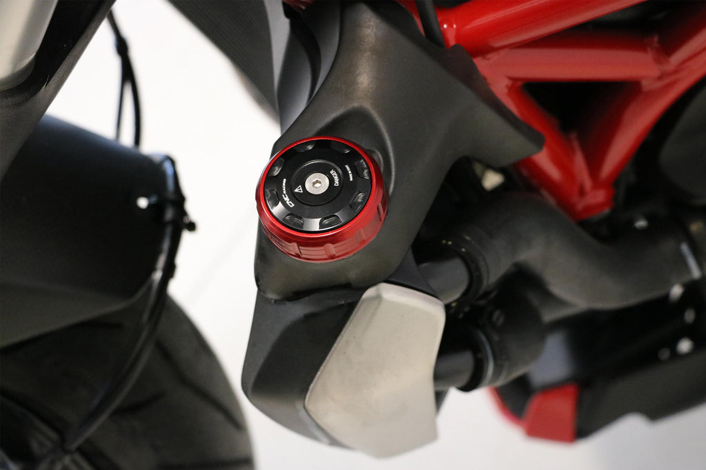 CNC Racing Radiator cap cover Ducati BICOLOR - CNC Racing image 3