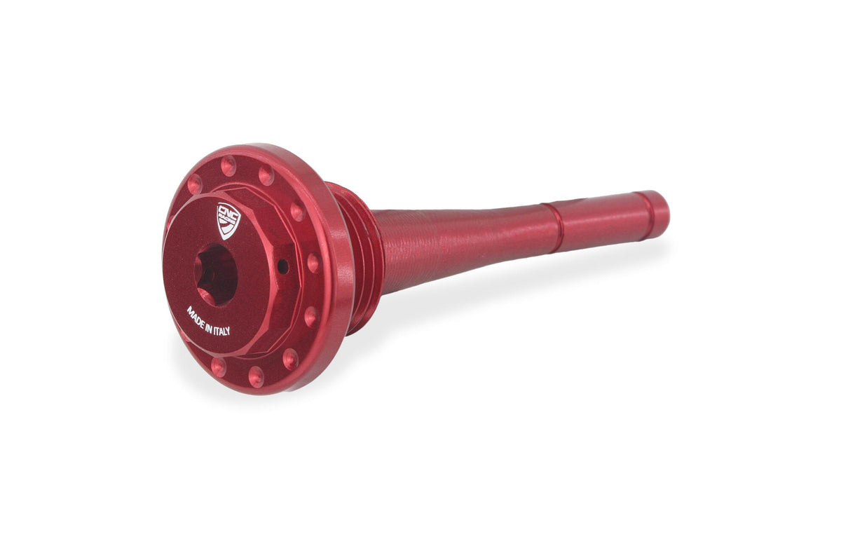 CNC Racing Oil Filler Cap Exagon M18X1,5 with Level Dipstick for Moto Guzzi