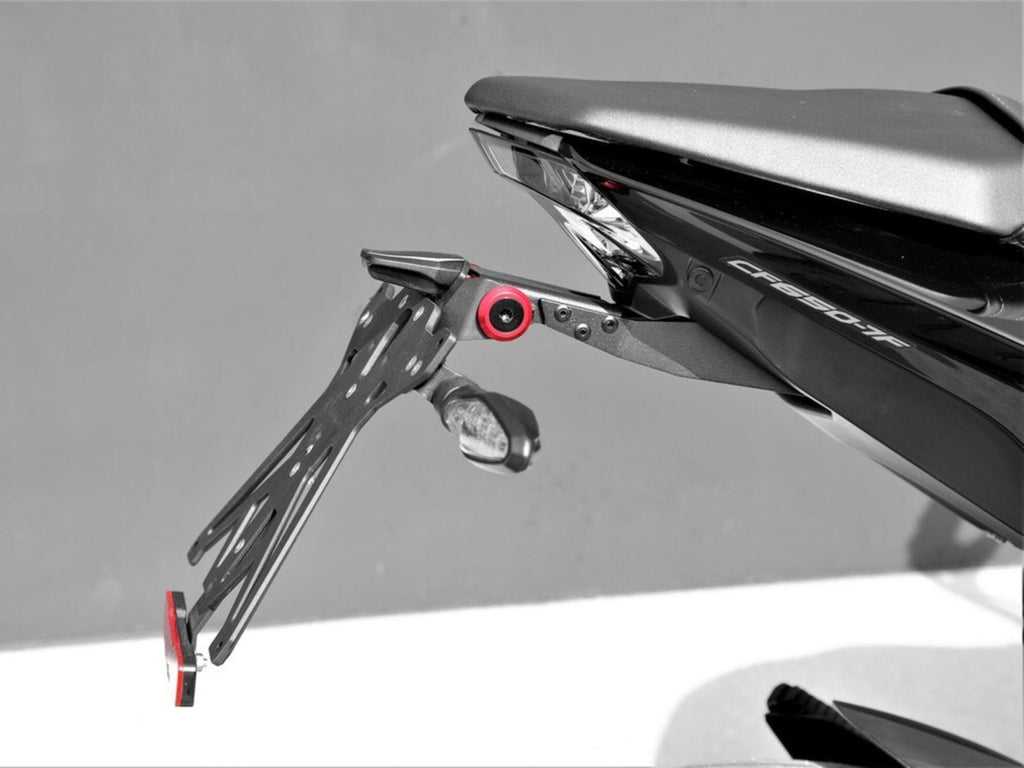LighTech Adjustable License Plate Holder for CFMoto for CFMOTO 650NK 2021–2024