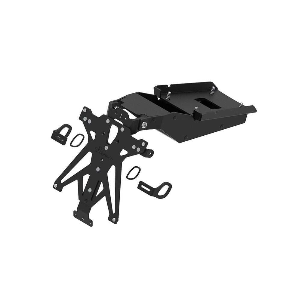 LighTech Adjustable License Plate Holder for Ducati MULTISTRADA V4 S 2021–2023 / Ducati MULTISTRADA V4 2021–2023