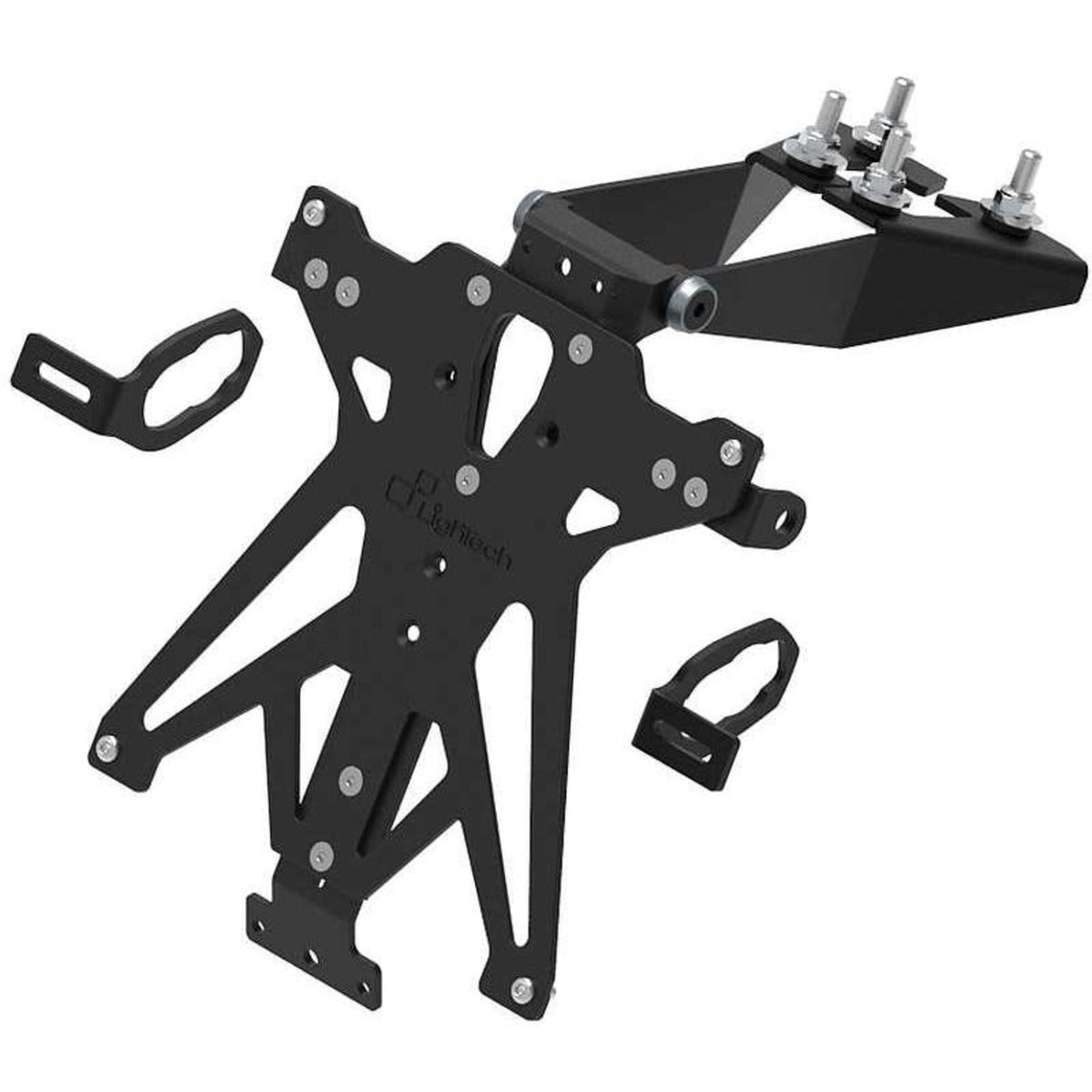 LighTech Adjustable License Plate Holder for Kawasaki Multiple Models