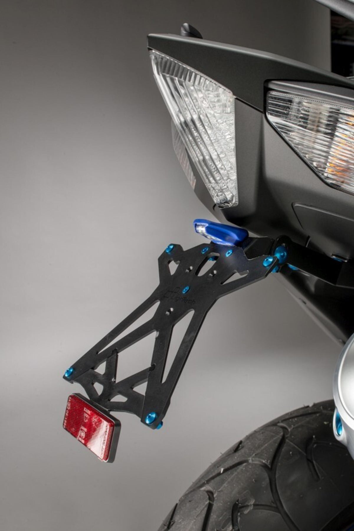 LighTech Adjustable License Plate Holder for Yamaha TMAX 530 2012–2016