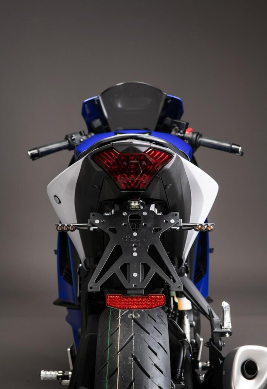 LighTech Adjustable License Plate Holder for Yamaha MT 03 2015–2024 / Yamaha R3 2015–2025