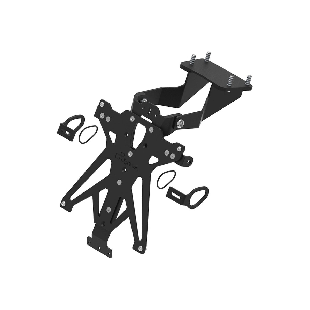LighTech Adjustable License Plate Holder for Yamaha R7 2022–2024