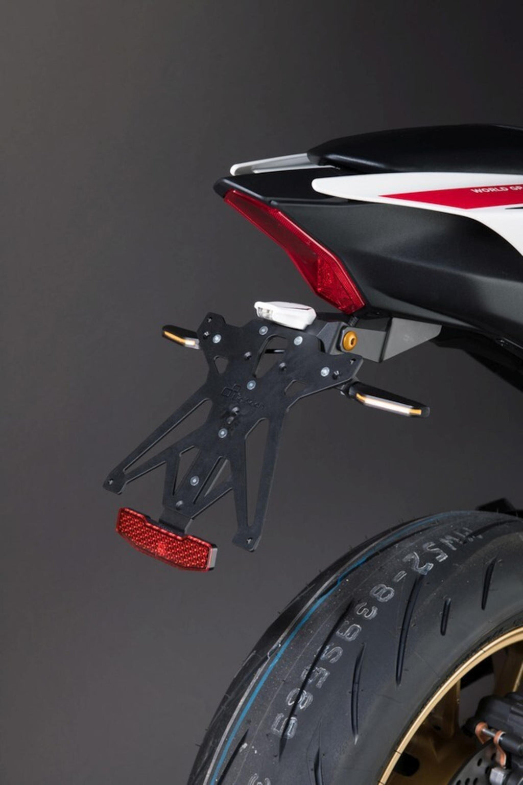 LighTech Adjustable License Plate Holder for Yamaha R7 2022–2024