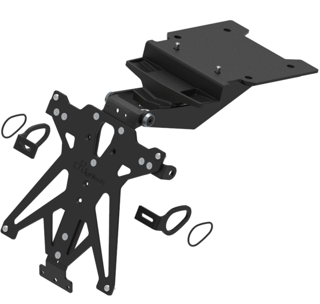 LighTech Adjustable License Plate Holder for Yamaha Multiple Models