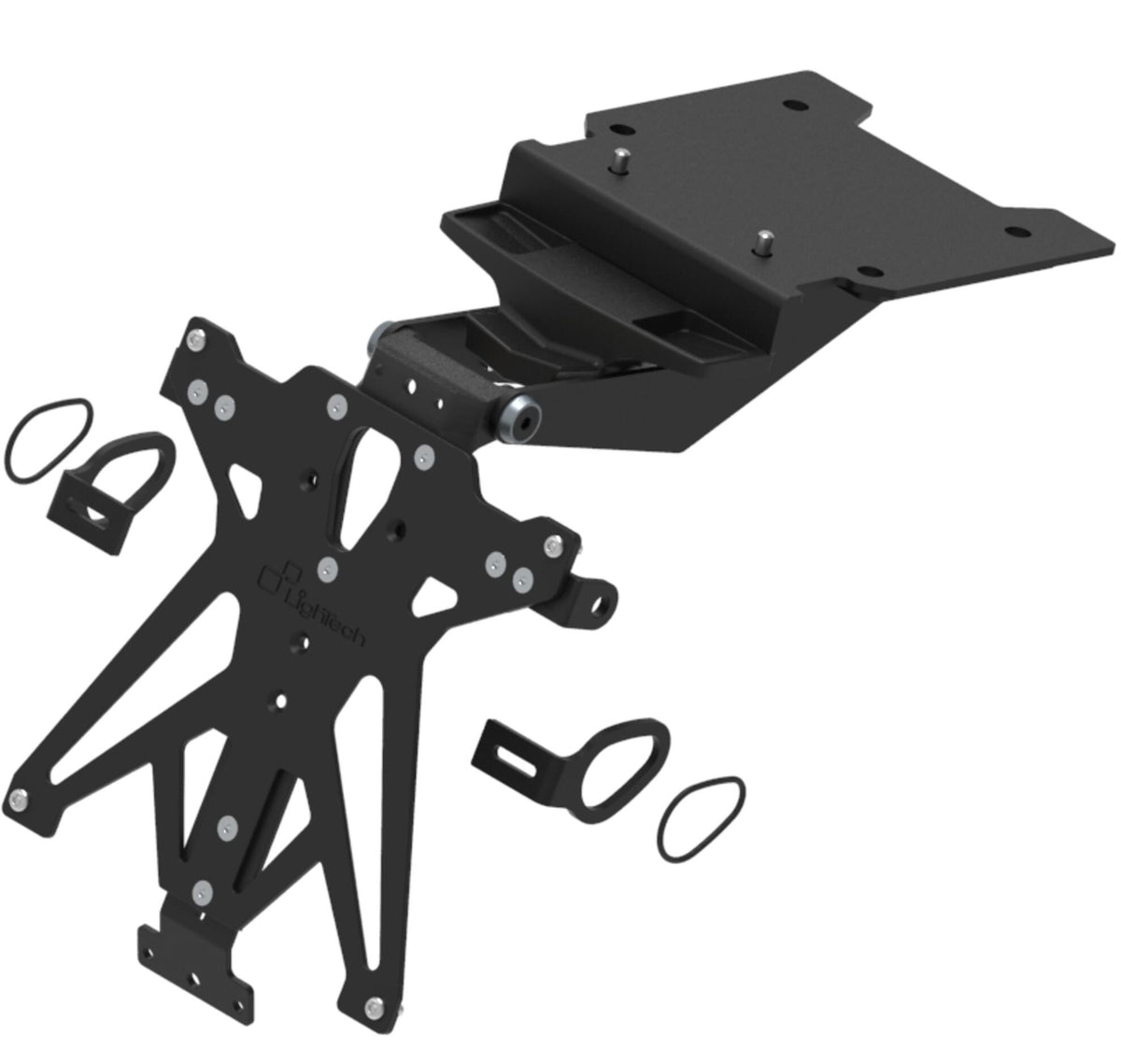 LighTech Adjustable License Plate Holder for Yamaha Multiple Models