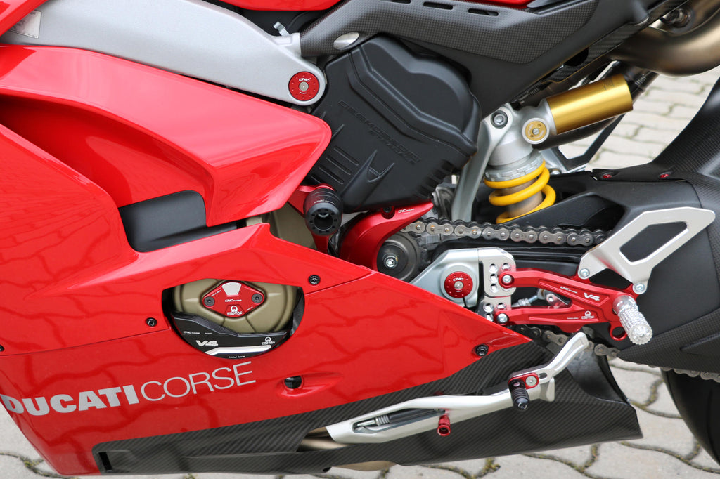 CNC Racing Frame Crash Protectors for Ducati Panigale V4 - CNC Racing image 3