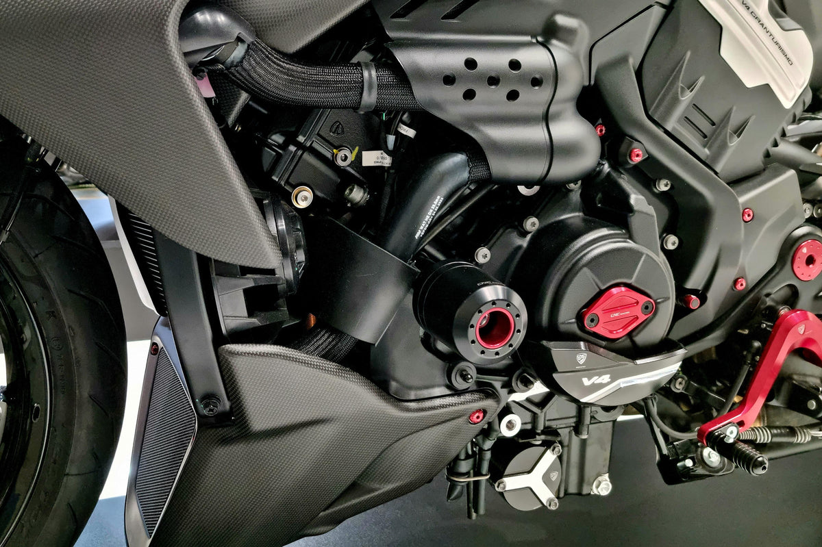 CNC Racing Frame Crash Protectors for Ducati Diavel V4 - CNC Racing image 2